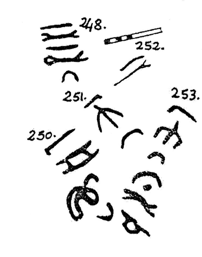 inscription of siglum KJC 251
