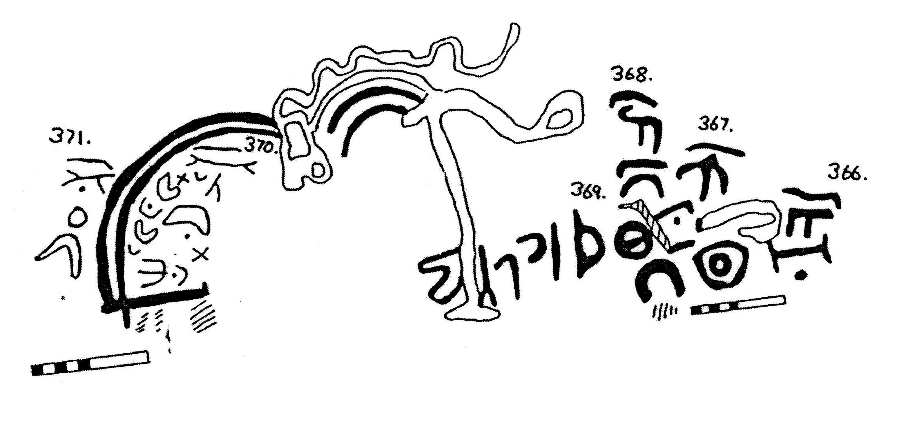 inscription of siglum KJC 367