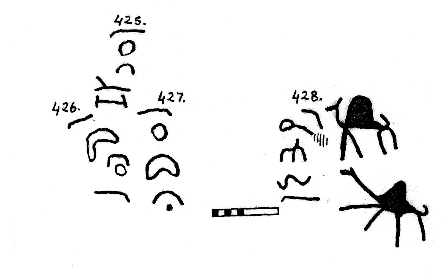 inscription of siglum KJC 425