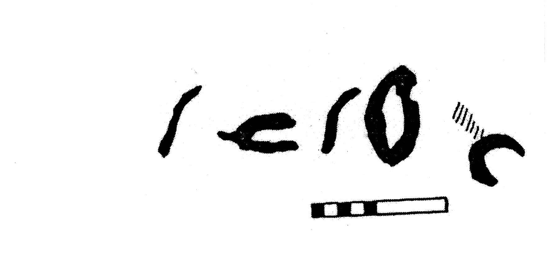 inscription of siglum KJC 430