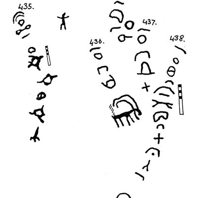 inscription of siglum KJC 438