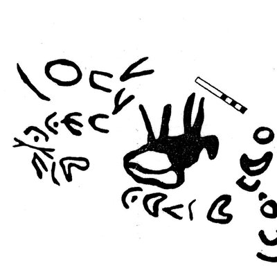 inscription of siglum KJC 523