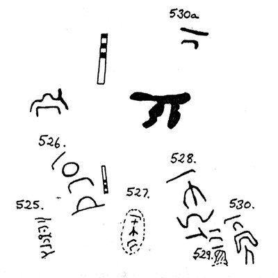 inscription of siglum KJC 526