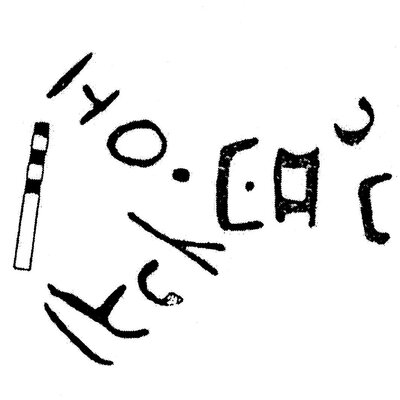 inscription of siglum KJC 715