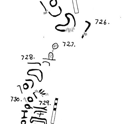 inscription of siglum KJC 726