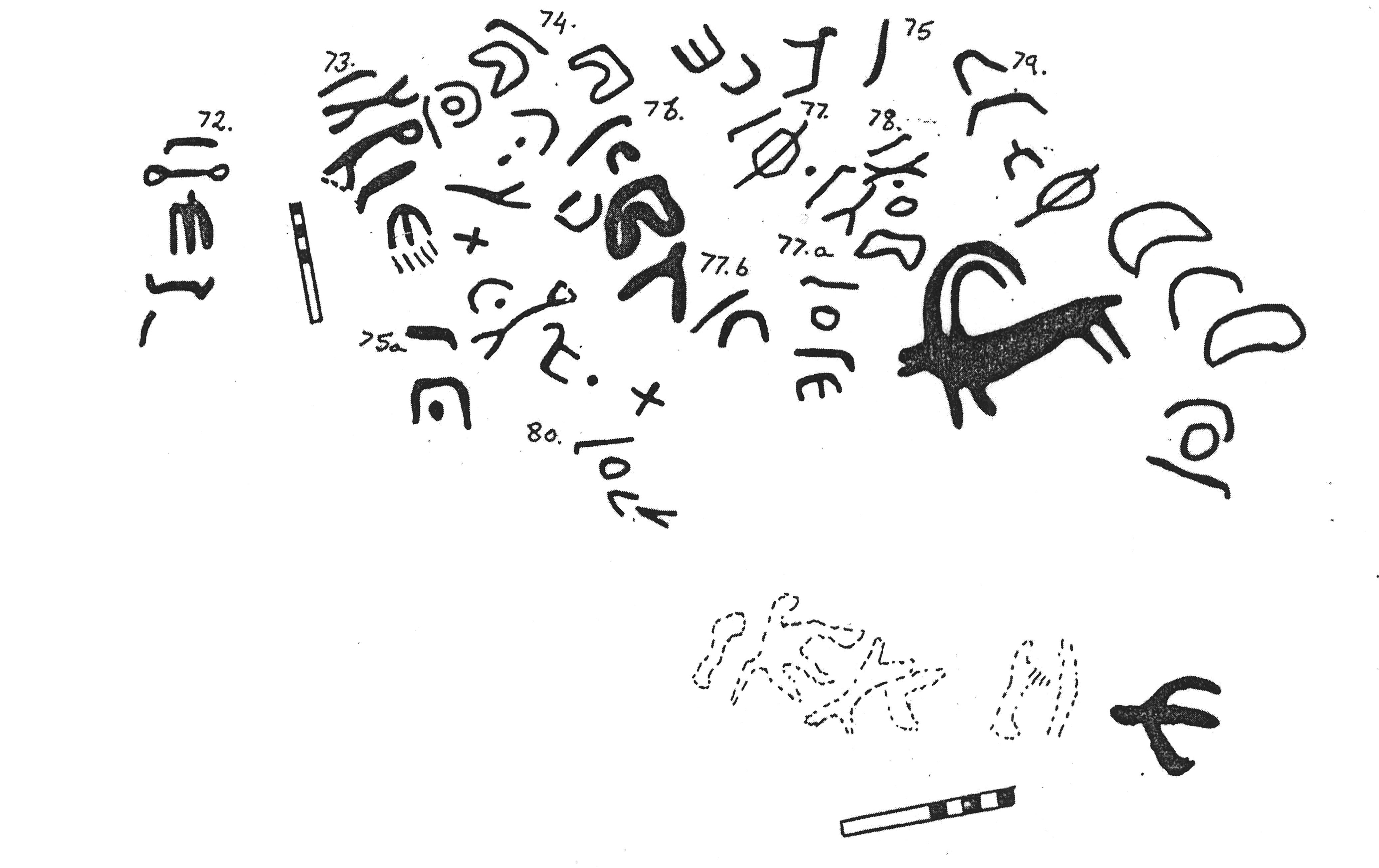 inscription of siglum KJC 77.1