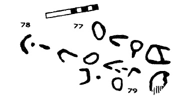 Tracing of KMJ 77-79