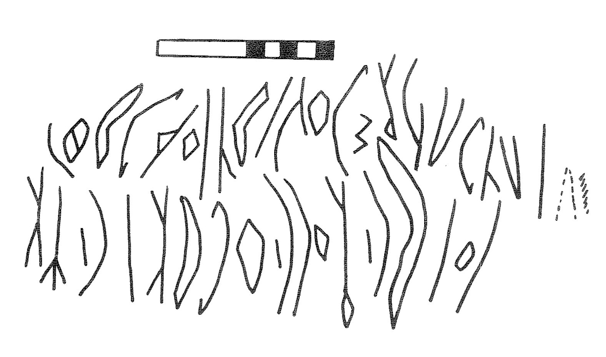 inscription of siglum KRS 1023
