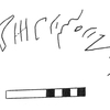 inscription of siglum KRS 1033