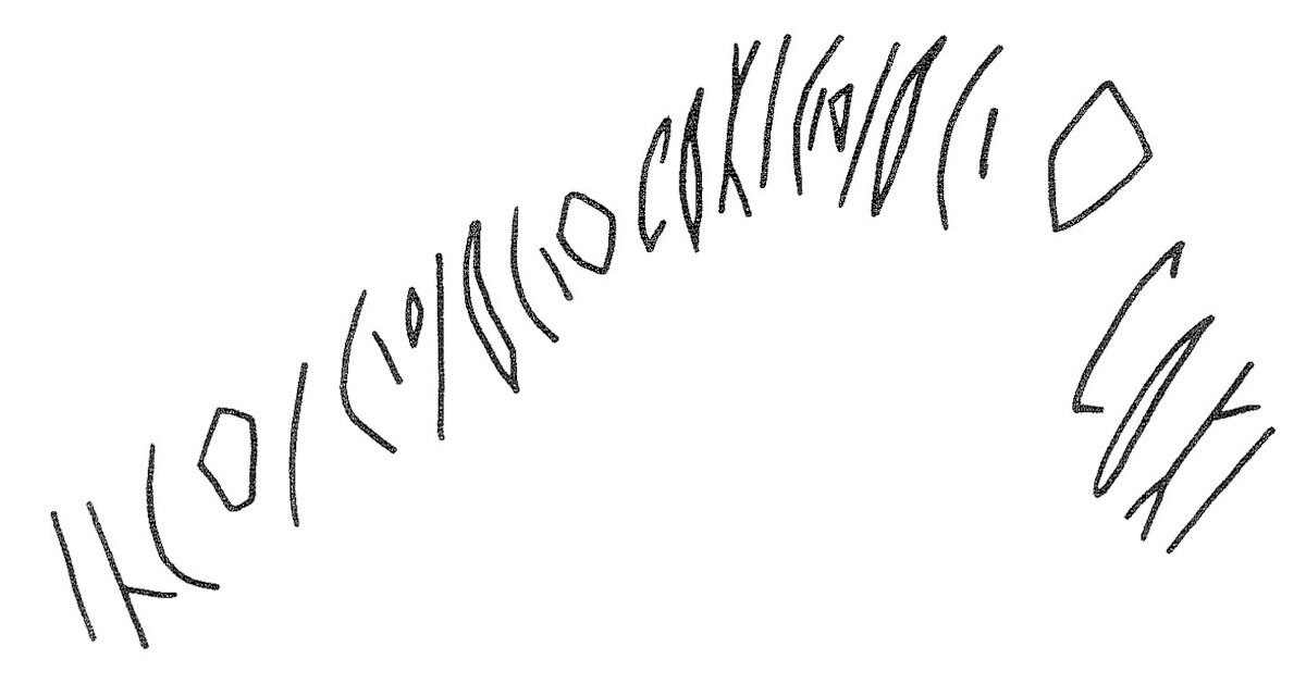 inscription of siglum KRS 1072