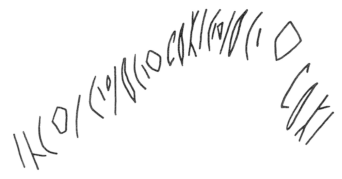 inscription of siglum KRS 1072