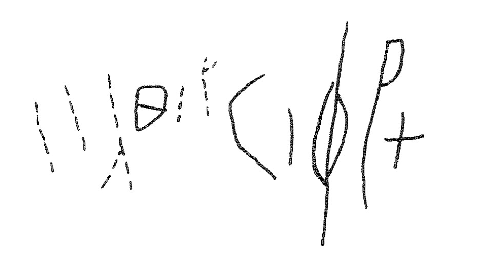 inscription of siglum KRS 113