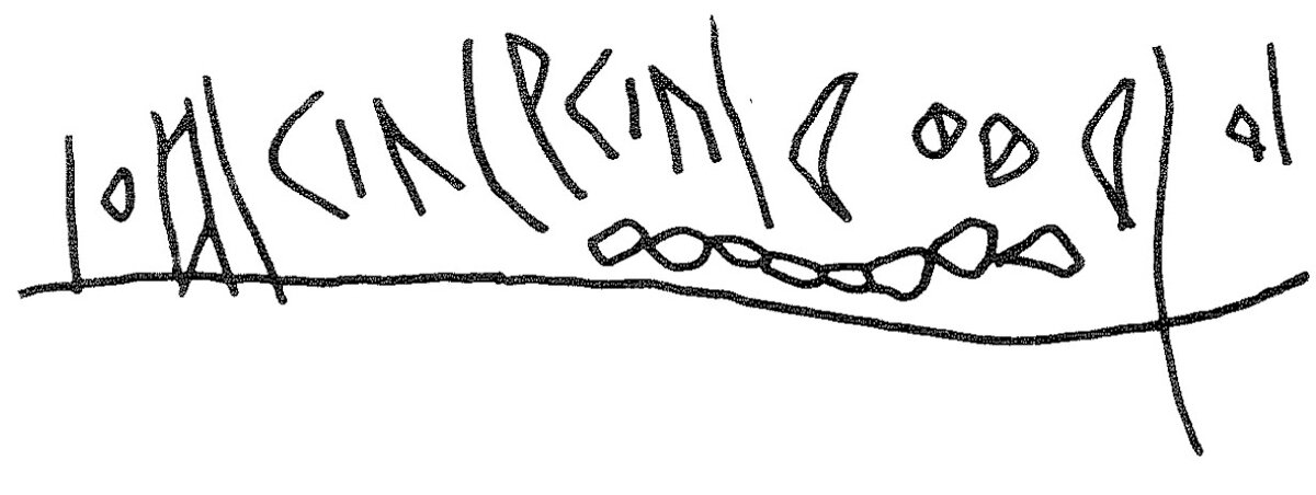inscription of siglum KRS 1250