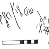 inscription of siglum KRS 1252