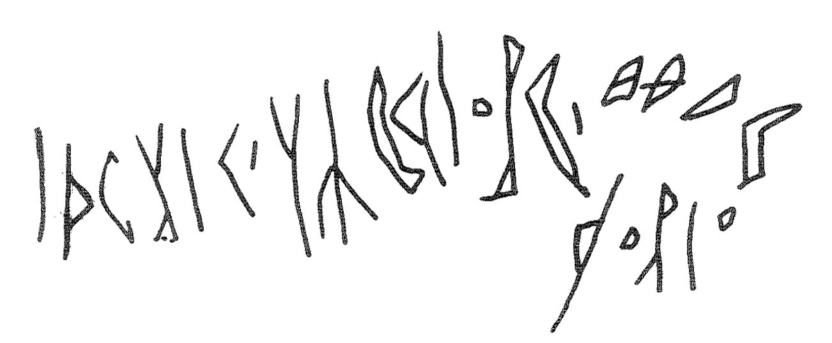 inscription of siglum KRS 1278