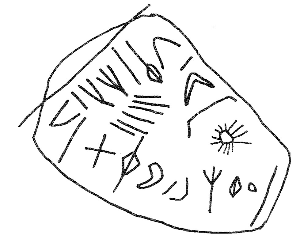 inscription of siglum KRS 1350