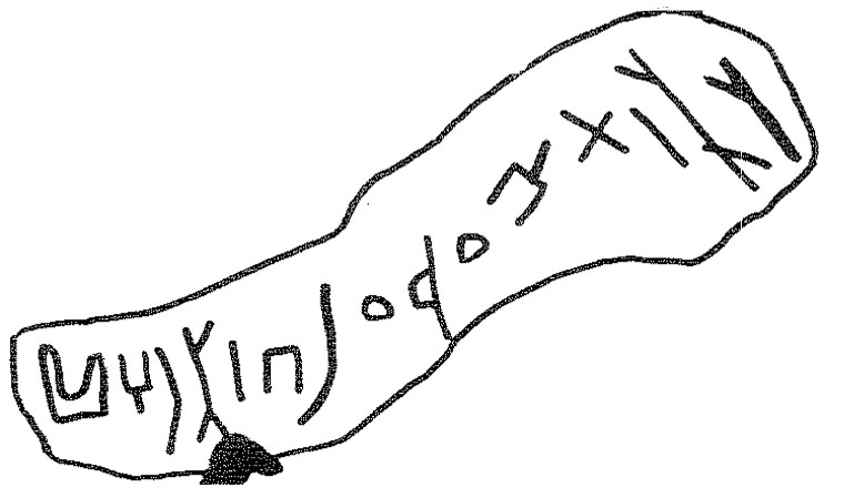 inscription of siglum KRS 1391