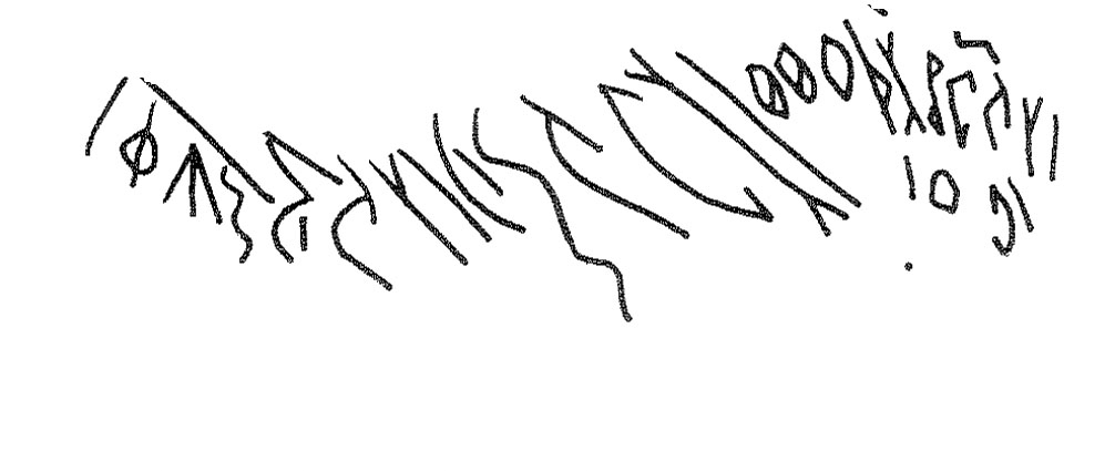 inscription of siglum KRS 1418