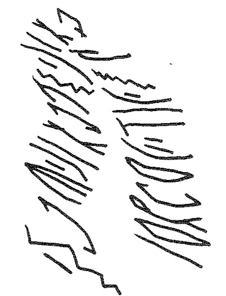 inscription of siglum KRS 1421