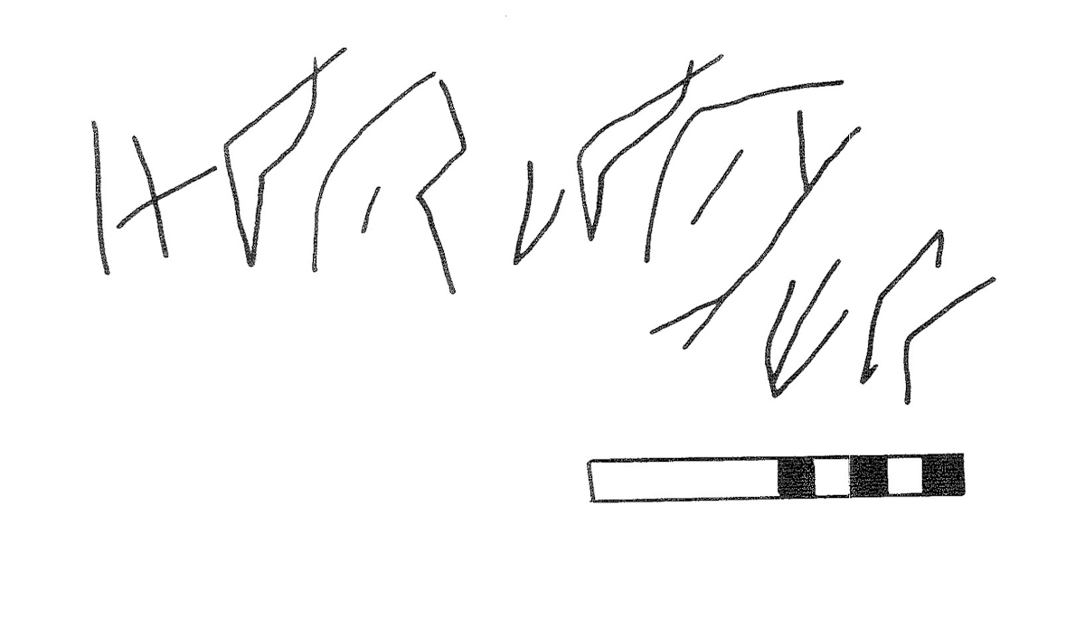 inscription of siglum KRS 1423