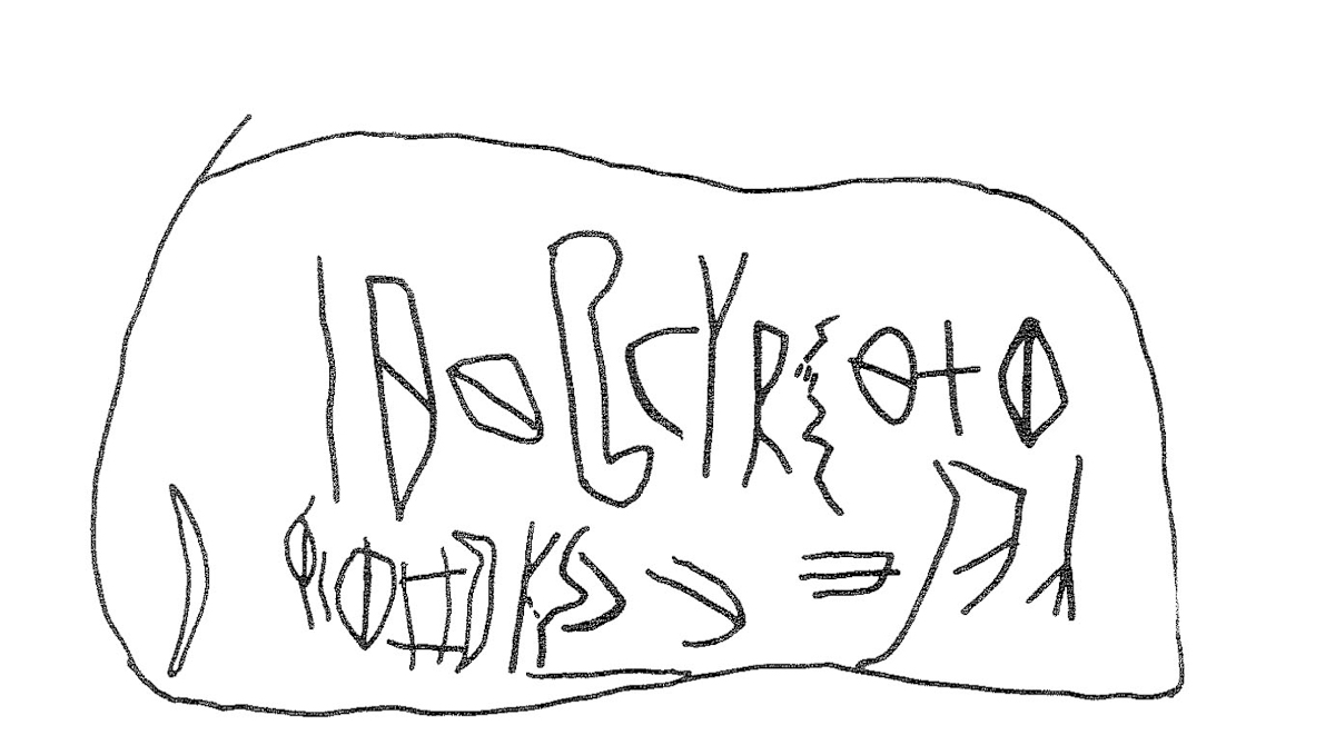 inscription of siglum KRS 1424