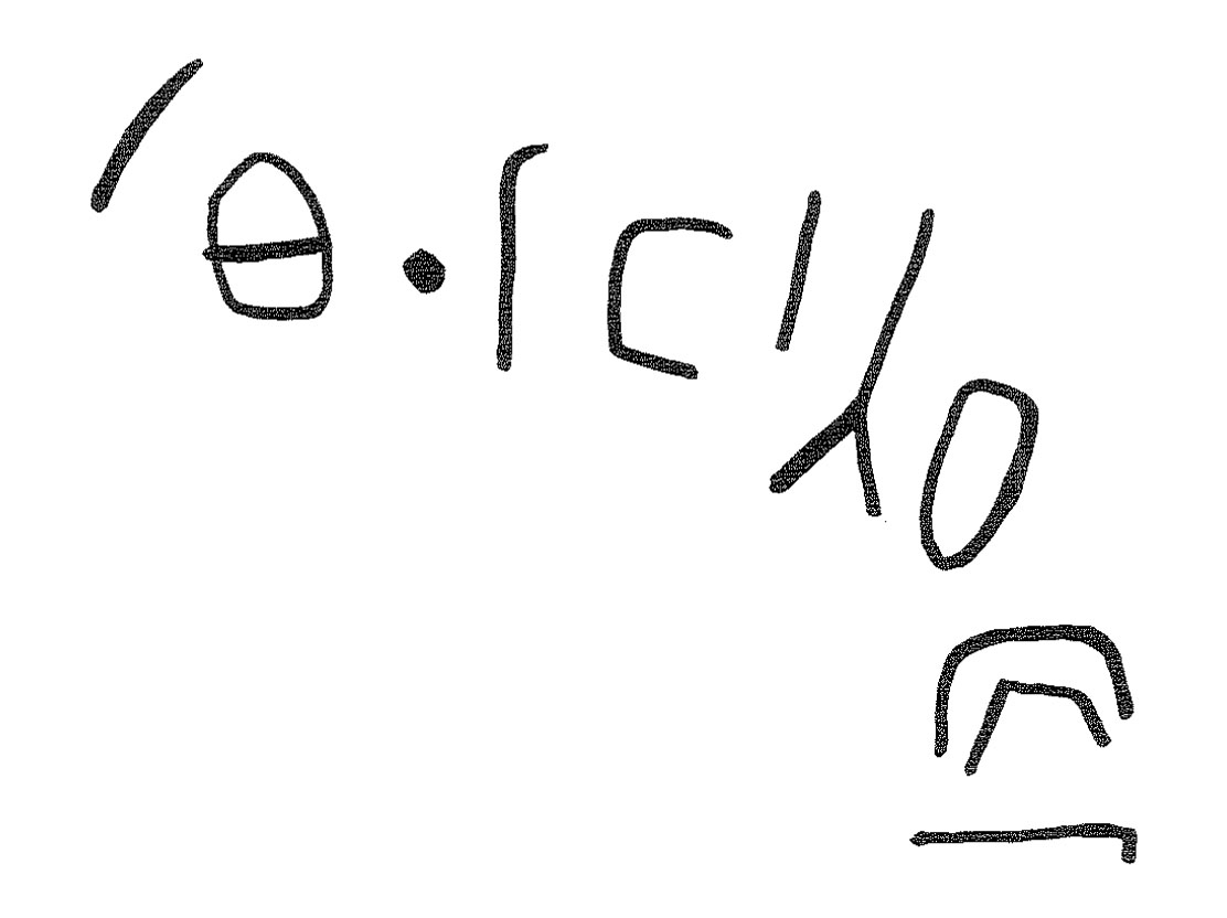 inscription of siglum KRS 1449