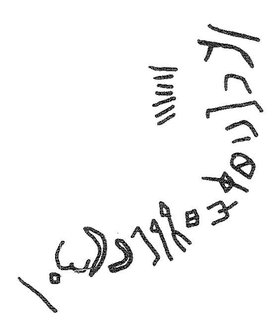 inscription of siglum KRS 1476