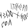 inscription of siglum KRS 1505