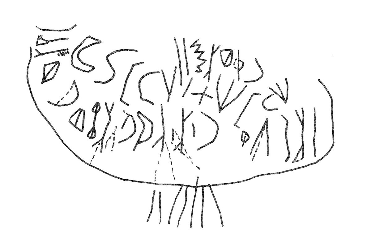 inscription of siglum KRS 1508