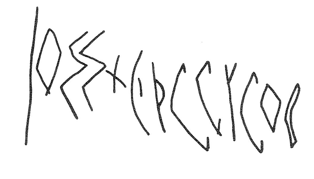 inscription of siglum KRS 1532