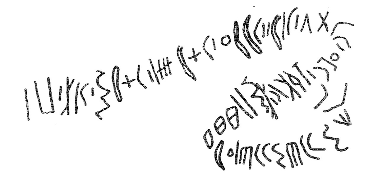 inscription of siglum KRS 1579