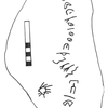 inscription of siglum KRS 1818