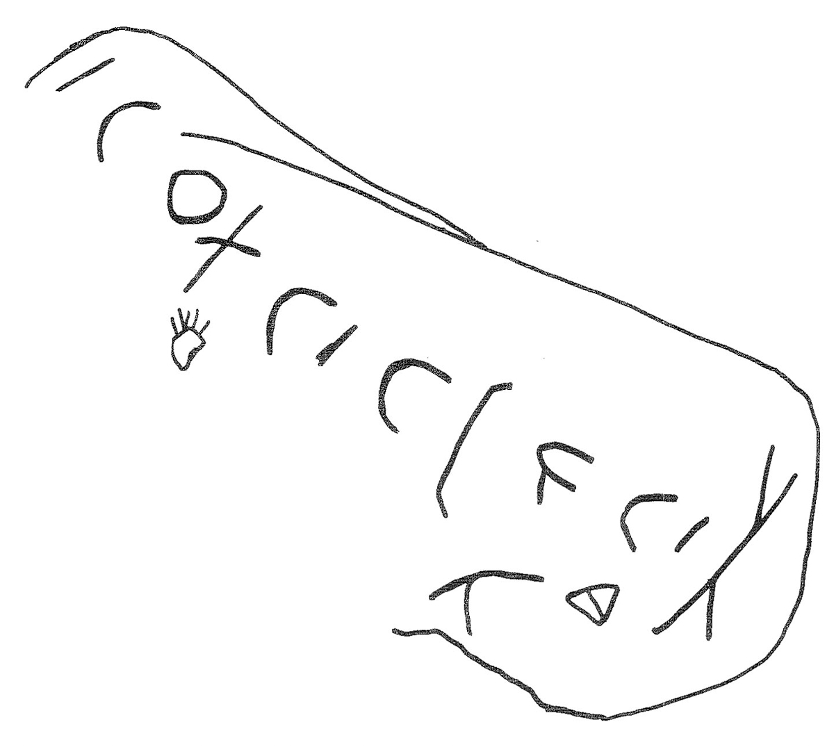 inscription of siglum KRS 1819