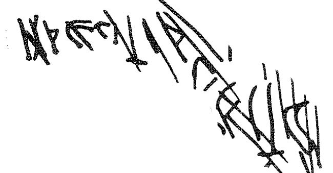 inscription of siglum KRS 1822