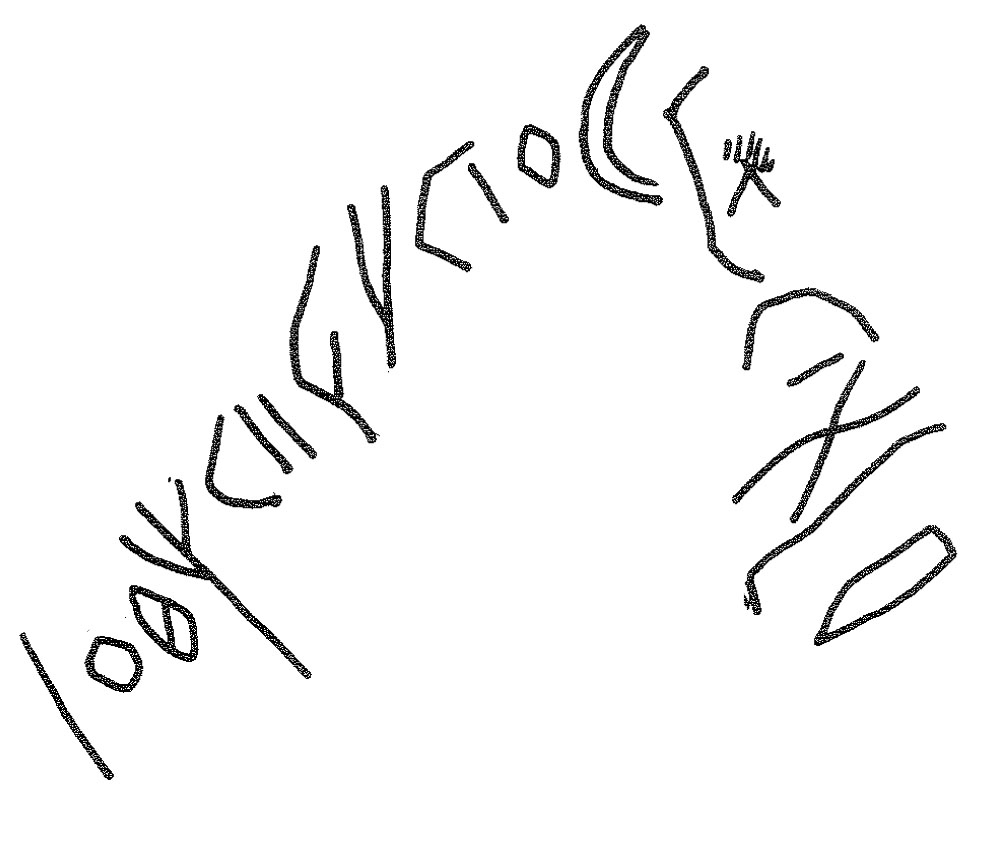 inscription of siglum KRS 1830