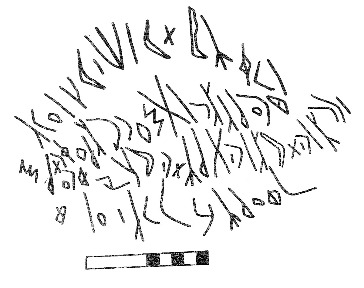 inscription of siglum KRS 1836