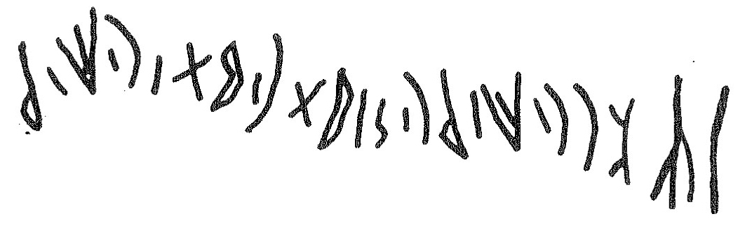 inscription of siglum KRS 1845