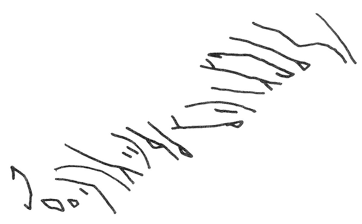 inscription of siglum KRS 1952