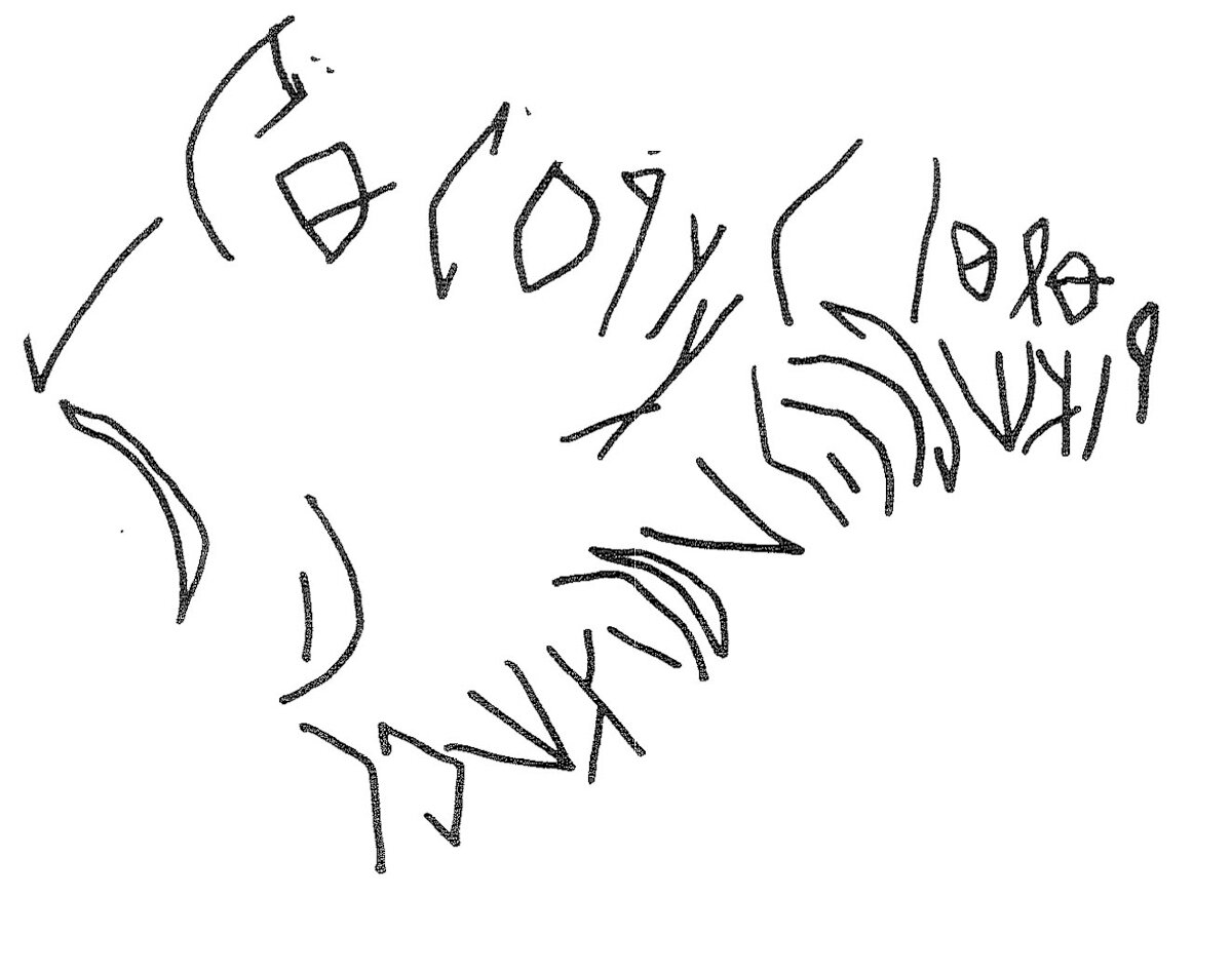 inscription of siglum KRS 1968