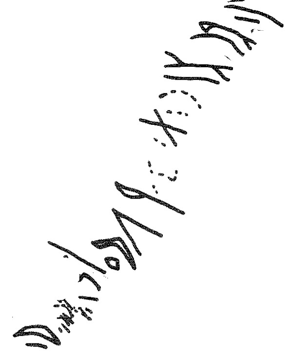 inscription of siglum KRS 2160