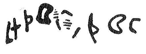 inscription of siglum KRS 2178