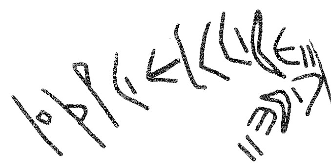 inscription of siglum KRS 223