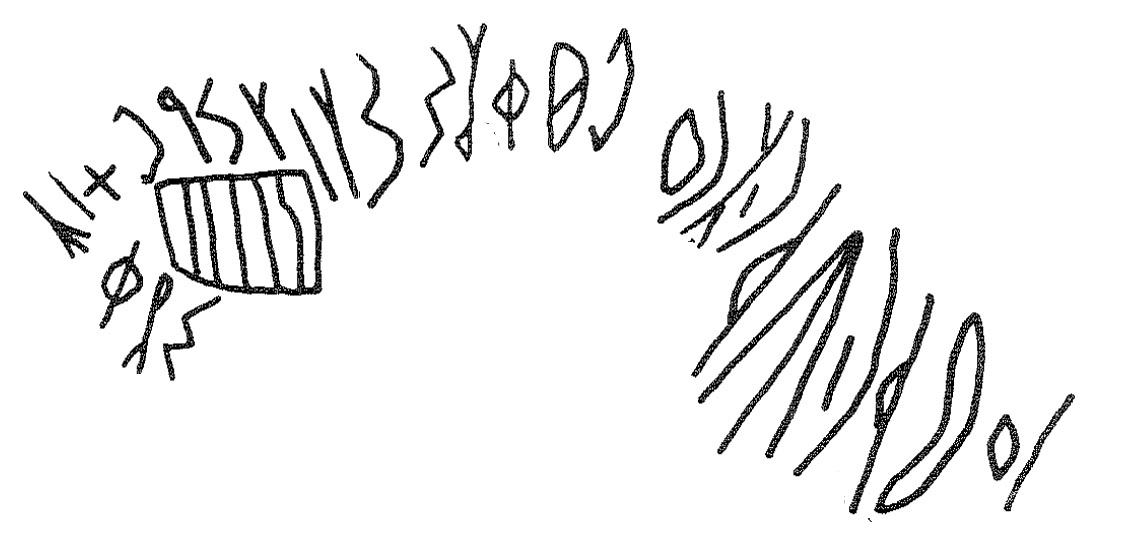 inscription of siglum KRS 2301