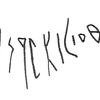 inscription of siglum KRS 2365