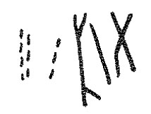 inscription of siglum KRS 2446