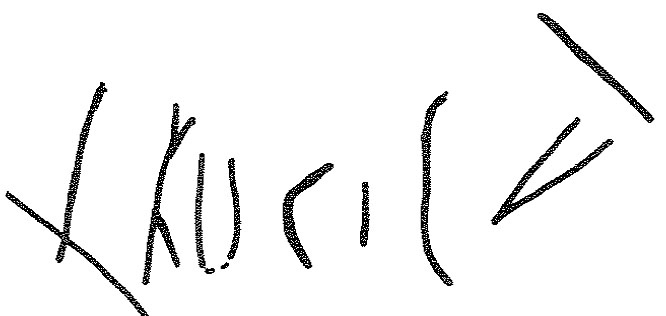 inscription of siglum KRS 2452