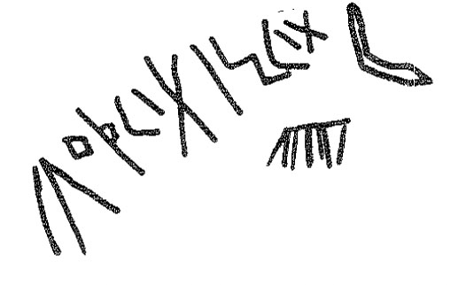 inscription of siglum KRS 2520