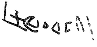 inscription of siglum KRS 2559