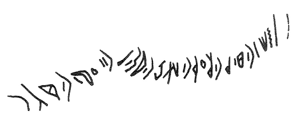 inscription of siglum KRS 2566