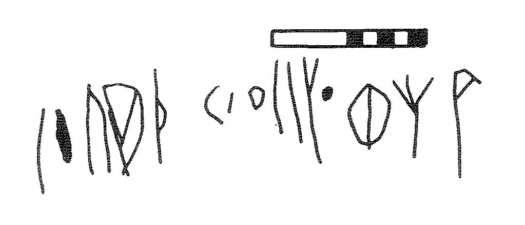 inscription of siglum KRS 2677